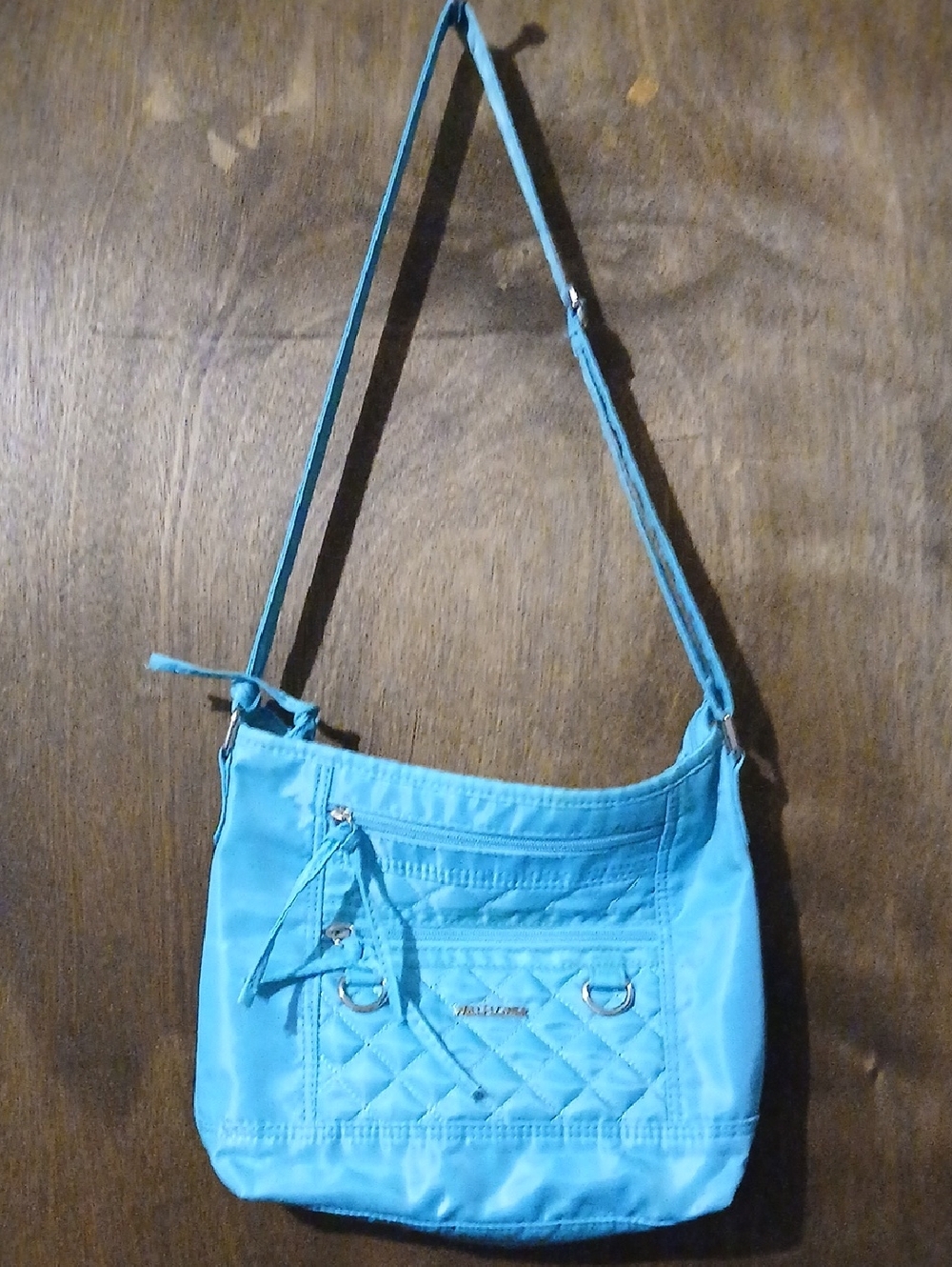 Wallflower Bright Turquoise Crossbody Bag
